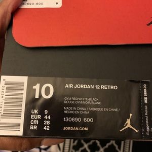 Nike Air Jordan Retro 12